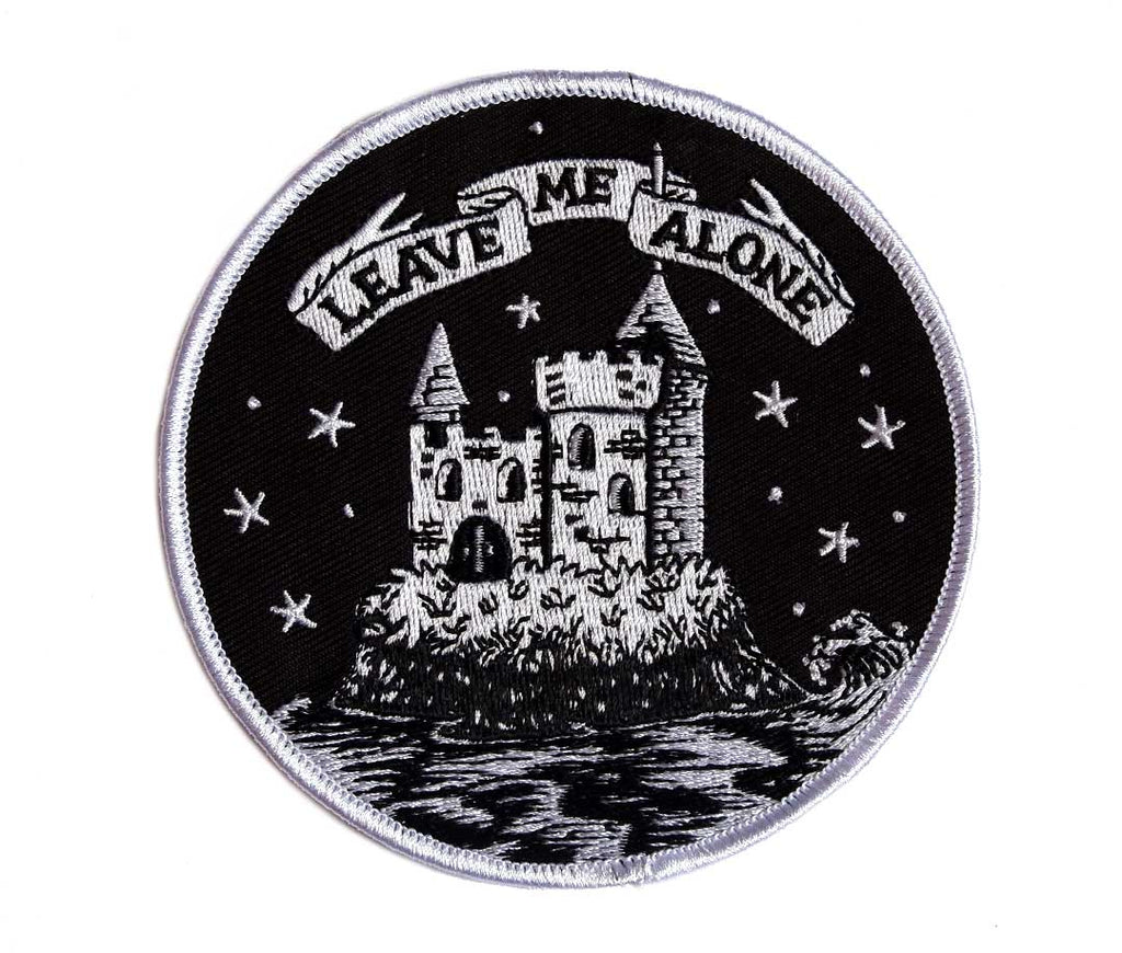 Leave Me Alone - Embroidered Patch - Space Camp