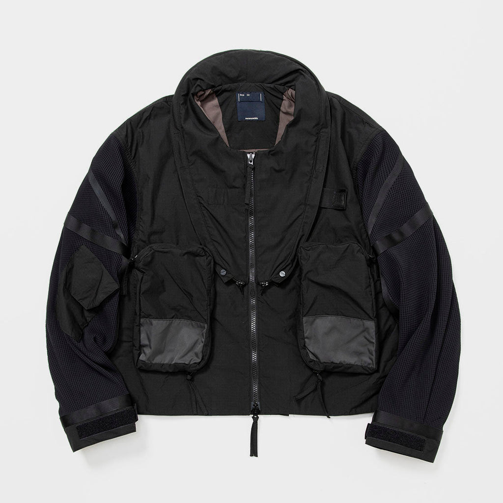 Beaufort Flight Jacket in Off Black - Space Camp